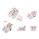 Sheep Puff Love Lace High Heel Shoes(Limited Pre-Order/8 Colours/Full Payment Without Shipping)